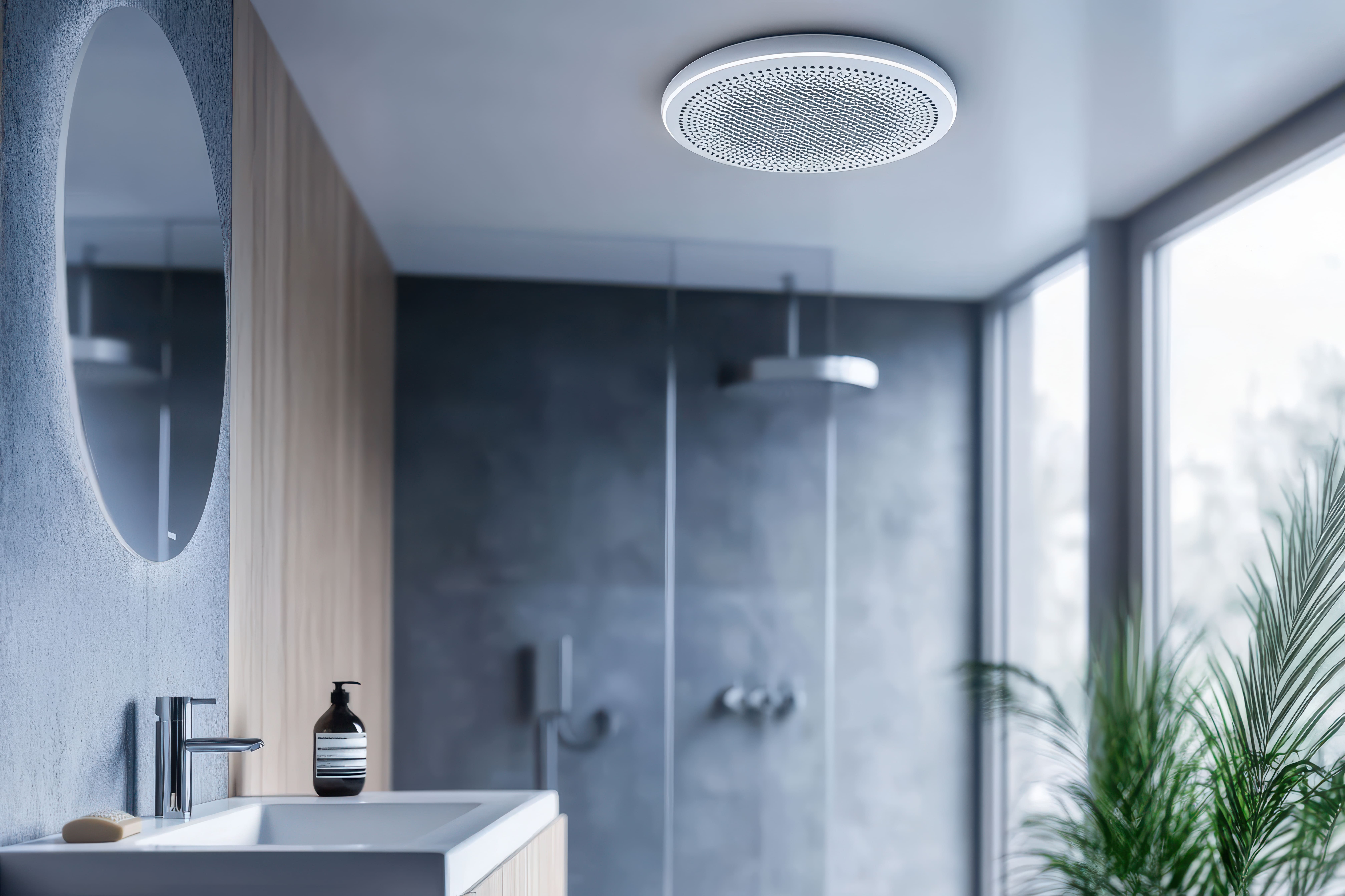 Clean Bathroom Fans and Light Fixtures