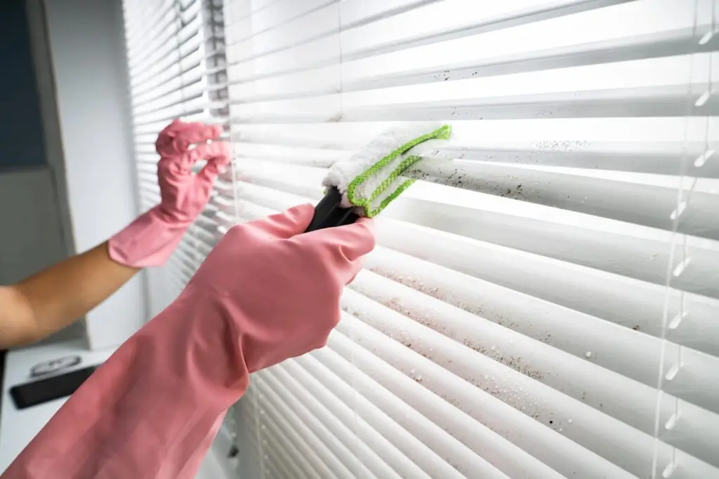 Clean Blinds Without Taking Them Down Safely